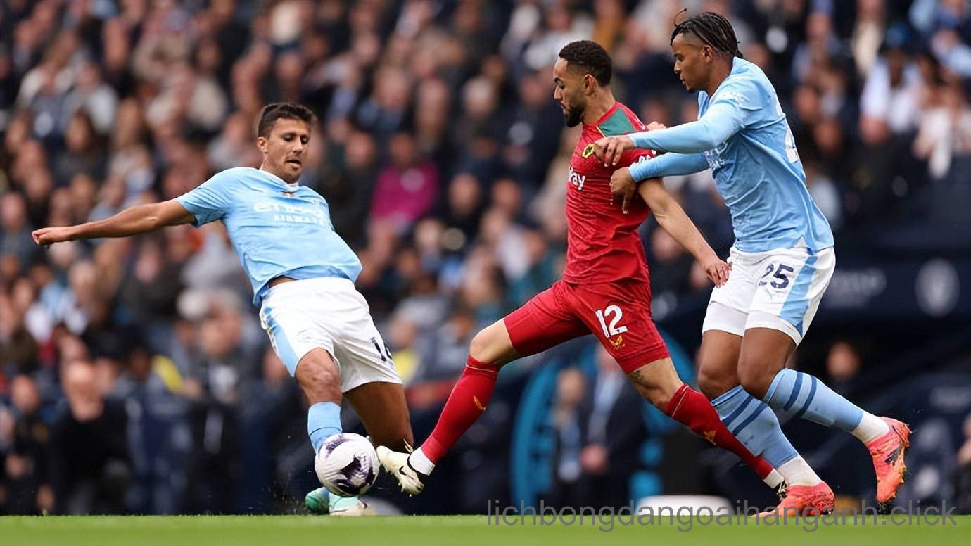 Manchester City đấu với Wolves