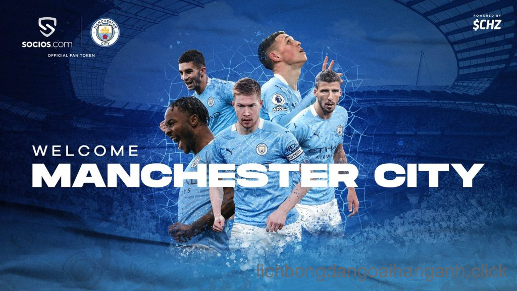 Ngoại hạng Anh- Manchester City vị trí số 1